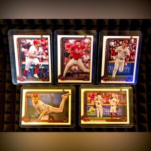 Elly de LaCruz 2025 Topps Series 1-Andrew Abbott-Lodolo-Stephenson-CincinnatiRed